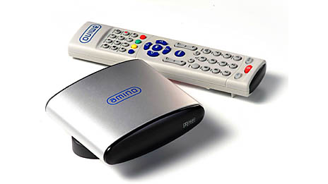 AminNET120 IPTV HDTV set-top box, Image: Amino