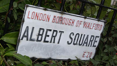 EastEnders, the BBC soap opera set in Albert Square, is planning to provide an interactive Xtra service, Image: BBC