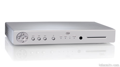 Pace IP215 IPTV set-top box with hardware H.264 MPEG-4 decoding, Image: Pace