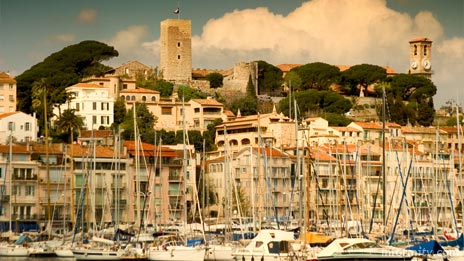 Cannes harbour provides the backdrop for MIPTV MILIA 2006. Photo: © 2006 informitv. All rights reserved.