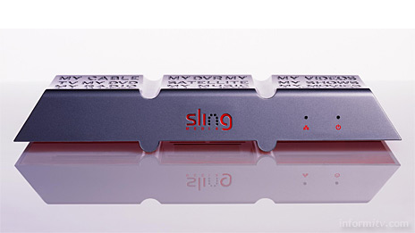 Sling Media Slingbox allows users to access their home television service from anywhere in the world.