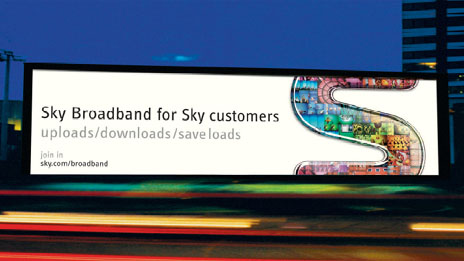 Sky Broadband promises customers uploads/downloads/save loads.