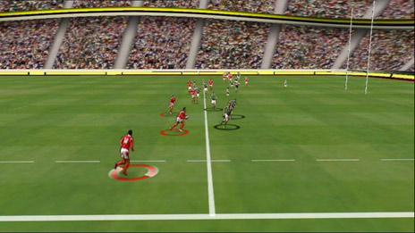 Piero output showing virtual view of stadium from another angle not previously captured by cameras. Image: Red Bee Media