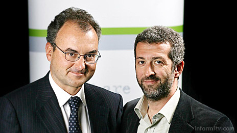 Silvio Scaglia and Erik Lumer, the co-founders of Babelgum, the latest initiative to reach broadband video viewers.