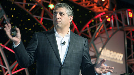 Blake Krikorian, the chief executive of Sling Media at NAB 2007. Photo: NAB.