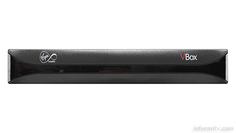 Virgin Media VBox digital terrestrial television set-top box.