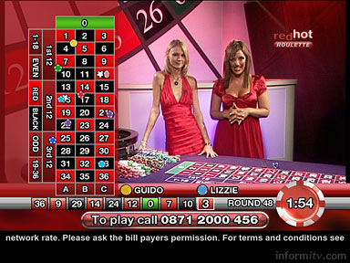 Red Hot Roulette on Sky from PitchGaming and Two Way TV.