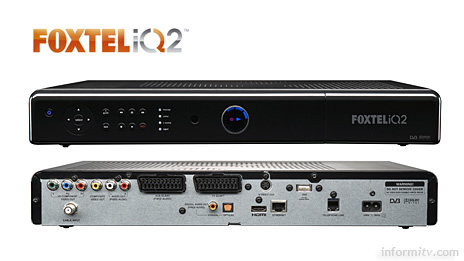 The Foxtel iQ2 digital video recorder will be used to deliver the Foxtel HD+ service.