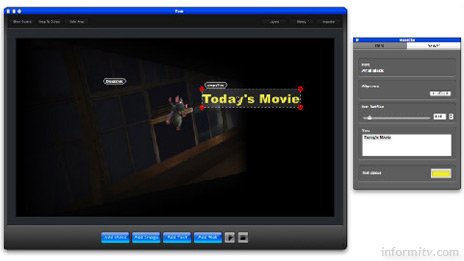 The Millicent M.Create interactive television design tool from Best Before Media.