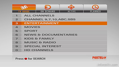 The Foxtel iQ2 digital video recorder will feature a revamped electronic programme guide.