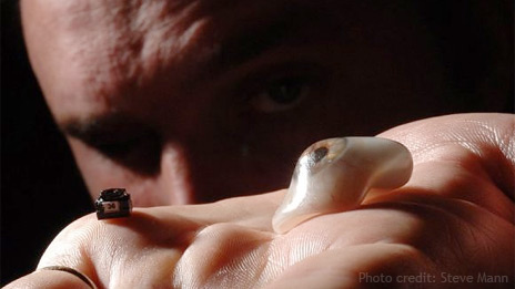 Rob Spence plans to fit a video camera in his prosthetic eye.