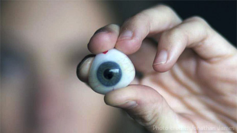 Tanya Vlach also hopes to fit a camera in her artificial eye.