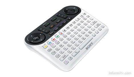 The Sony Internet TV remote has over 80 buttons.