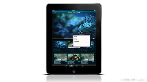 Brightcove provides an application framework to accelerate the deployment of apps on the Apple iPad.