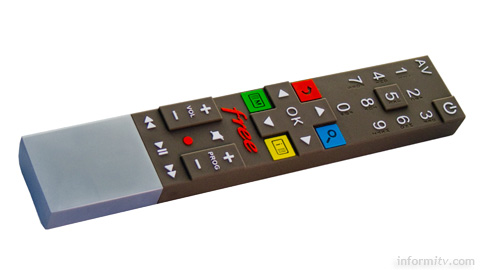 The Free Revolution remote control.