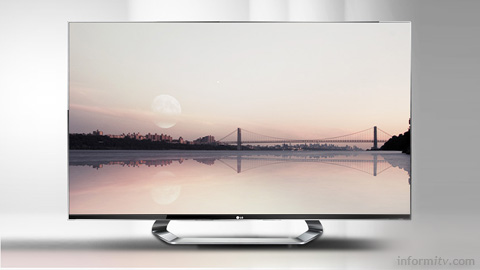 84LM9600 display from LG offers 4K resolution, four times that of full high-definition television.