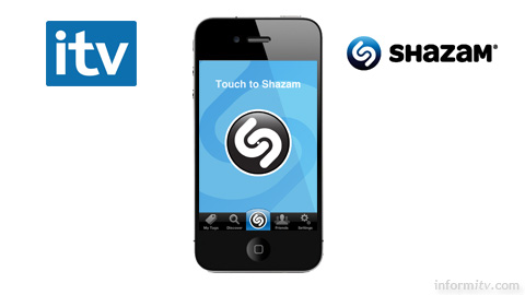 ITV and Shazam partner to provide interactive adverts on second screen devices.