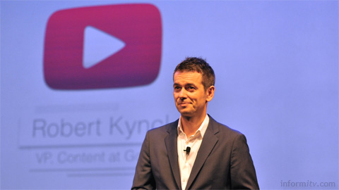 Robert Kyncl, the global head of content at YouTube, which announced a further 60 channels of original thematic programming at the MIPCOM trade show.