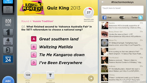 The ABC Companion offers access to playalong elements of certain programmes.