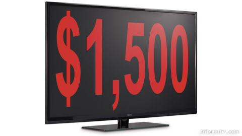 Seiki SE50UY04 Ultra-high-definition television for less than $1,500.