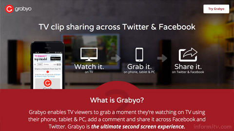  Grabyo enables viewers to share clips from shows.