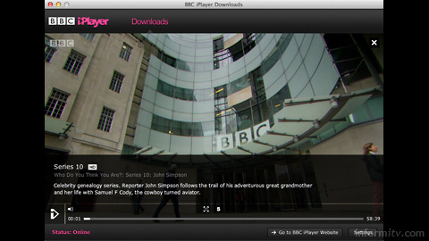 The BBC iPlayer Downloads app replaces the previous download manager which was based on Adobe AIR.