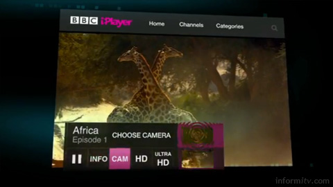 BBC iPlayer may carry Ultra HD material in the future. Source: BBC