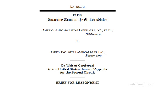 Aero brief in Supreme Court of the United States case