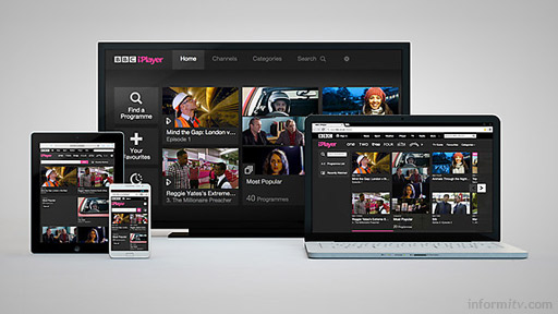 BBC iPlayer screens