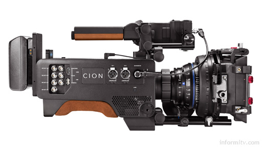 AJA CION 4K production camera. Photo: AJA Video Systems.