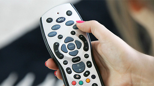 Sky gains subscribers through multiscreen strategy. Sky Remote control. Photo: Sky.