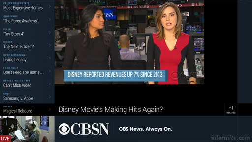 CBSN is a new online news network from CBS.