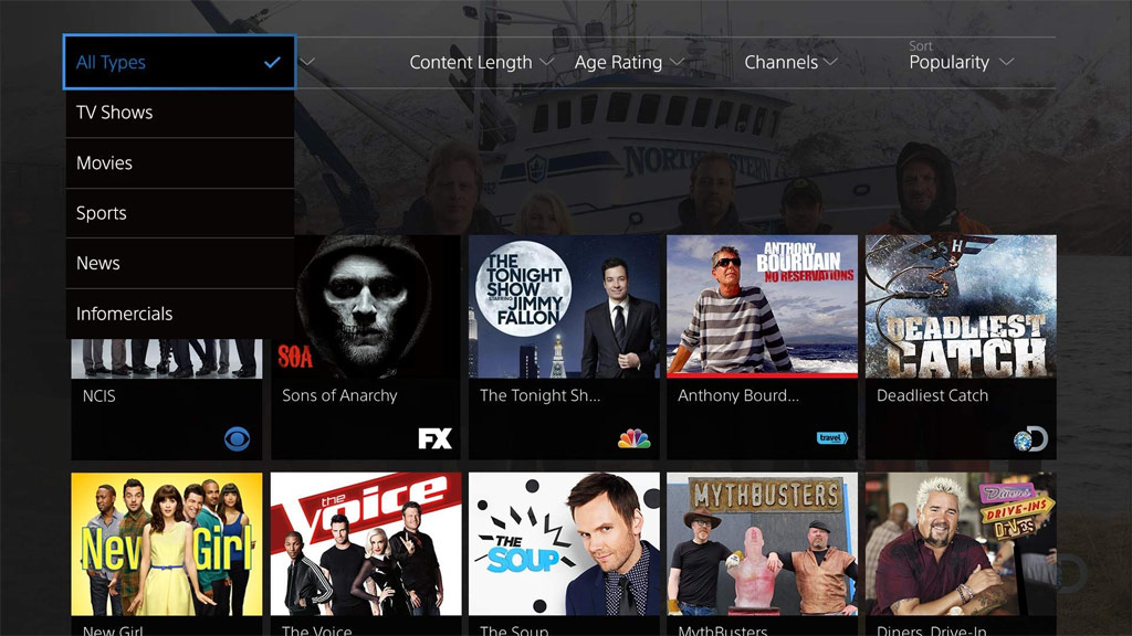 Sony PlayStation Vue - online television and video service