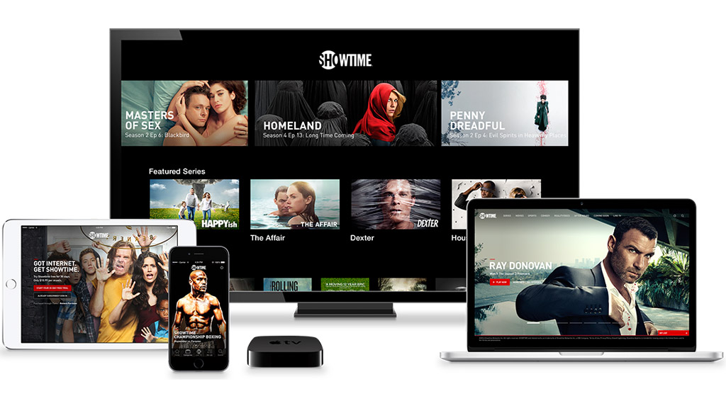 Showtime standalone service initially available on Apple devices.