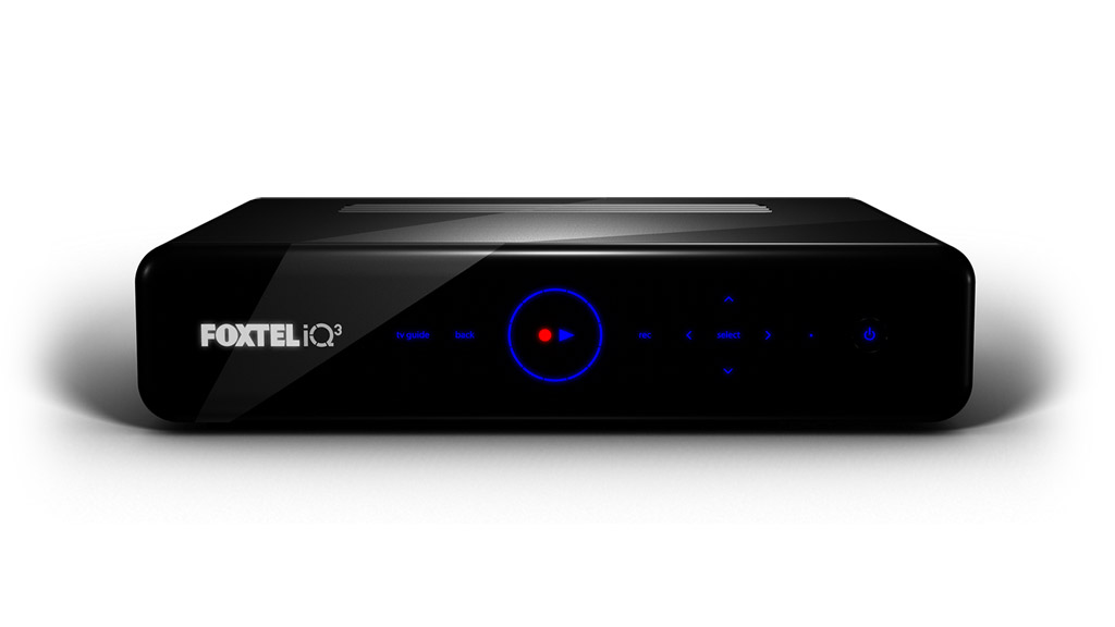 Foxtel iQ3 digital video recorder.