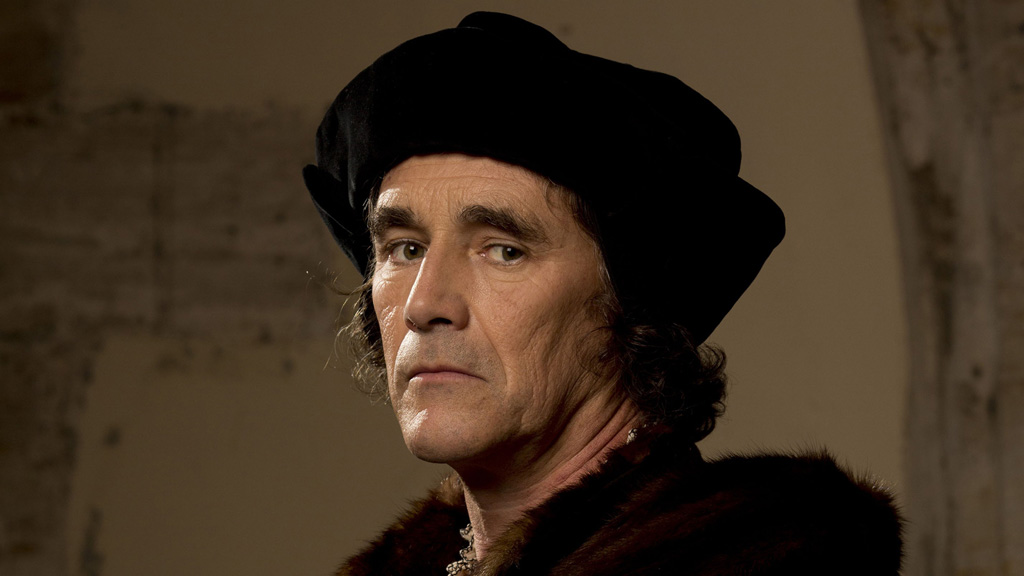 Wolf Hall - Mark Rylance as Thomas Cromwell in the adaptation of the Hilary Mantel novels.