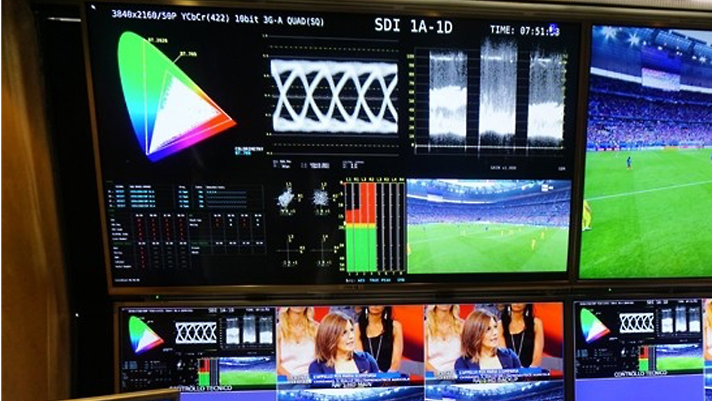 Eutelsat and RAI provide ultra-high-definition coverage of EURO 2016 with contribution feeds using V-Nova PERSEUS compression.