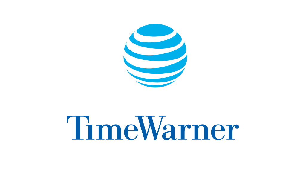 AT&T and TimeWarner logos.