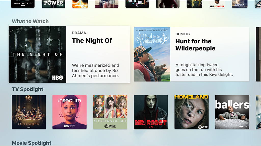 Apple TV app showing recommended shows. Image: Apple.