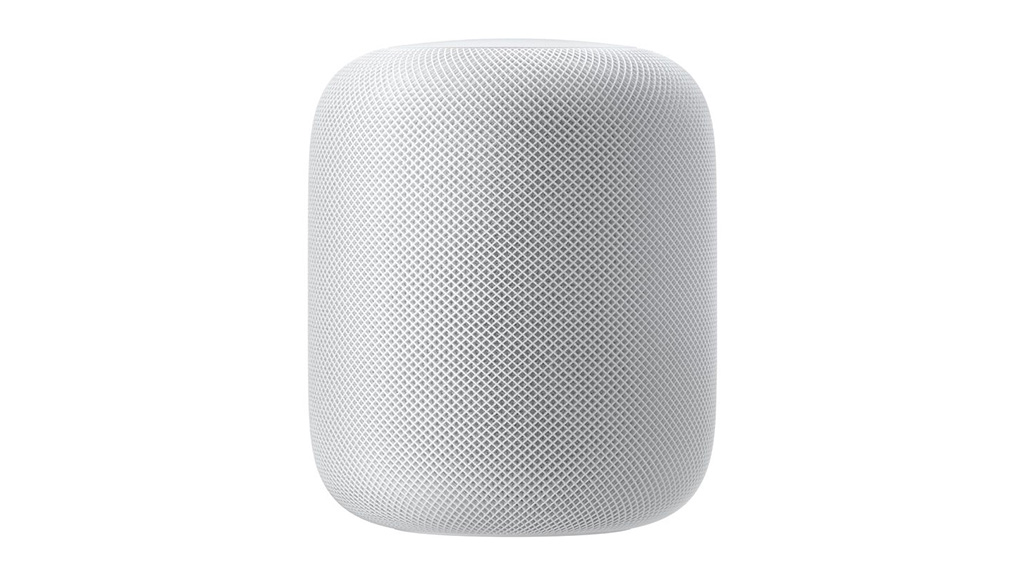 Apple HomePod smart speaker with Siri.