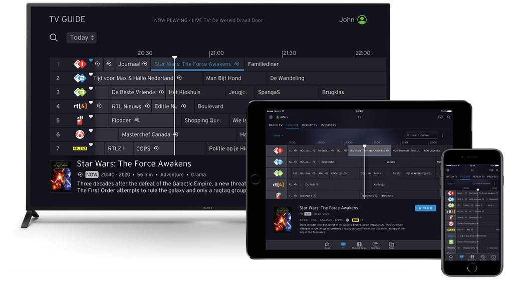 Liberty Global Horizon 4 User Interface