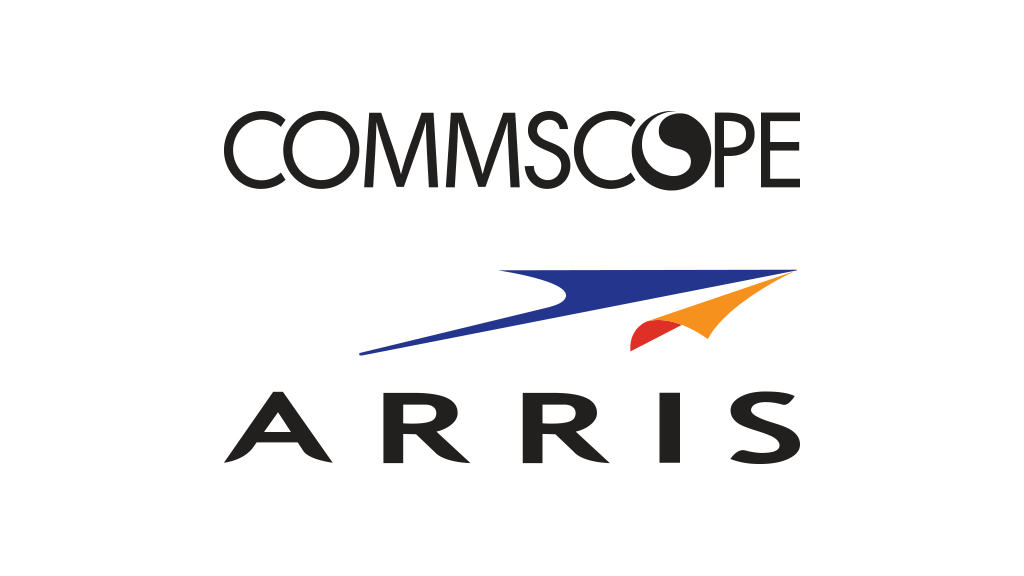 Commscope and Arris logos