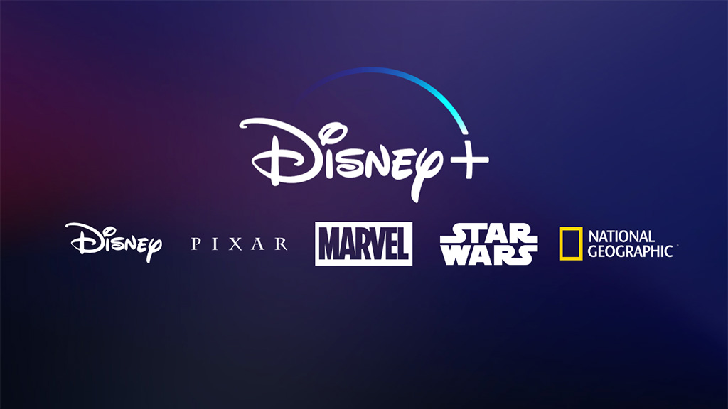 Disney+ brands - Disney, Pixar, Marvel, Star Wars, National Geographic