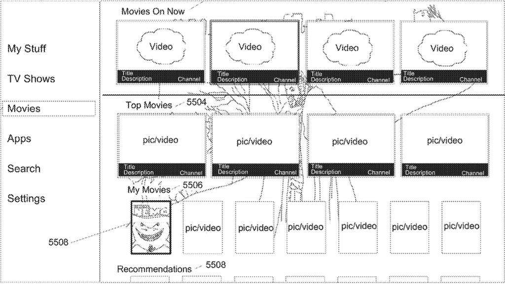 Apple US Patent 10,200,761, Figure 55