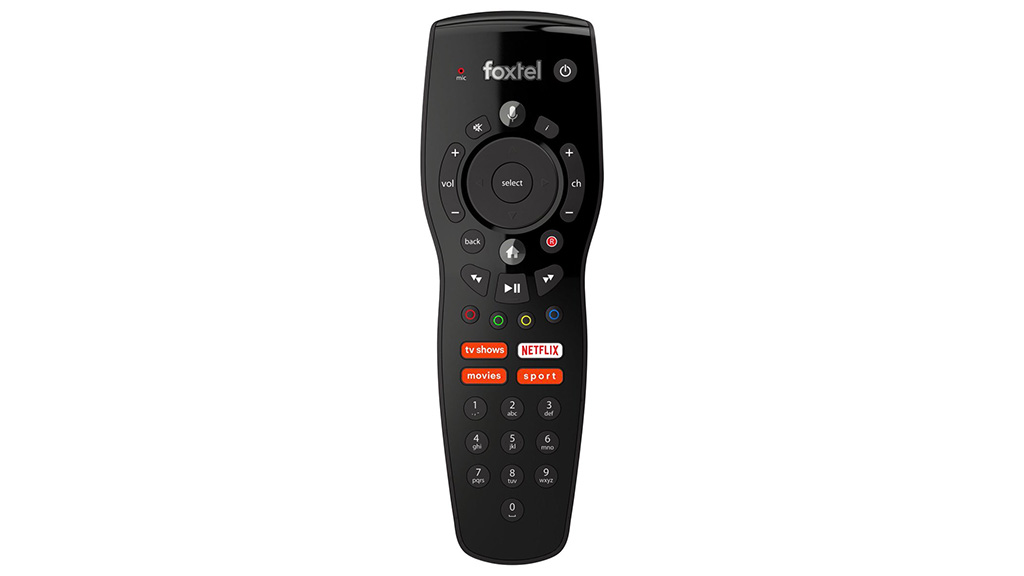 Foxtel remote with Netflix button