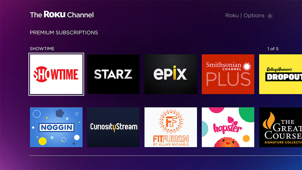 Roku channel