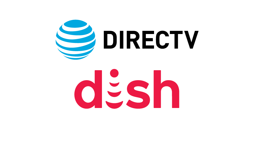 DIRECTV and Dish logos