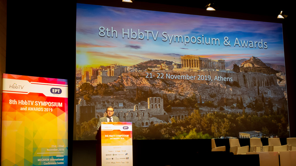 HbbTV Sumposium Athens, Vincent Grivet