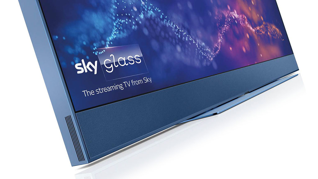 Sky Glass blue detail