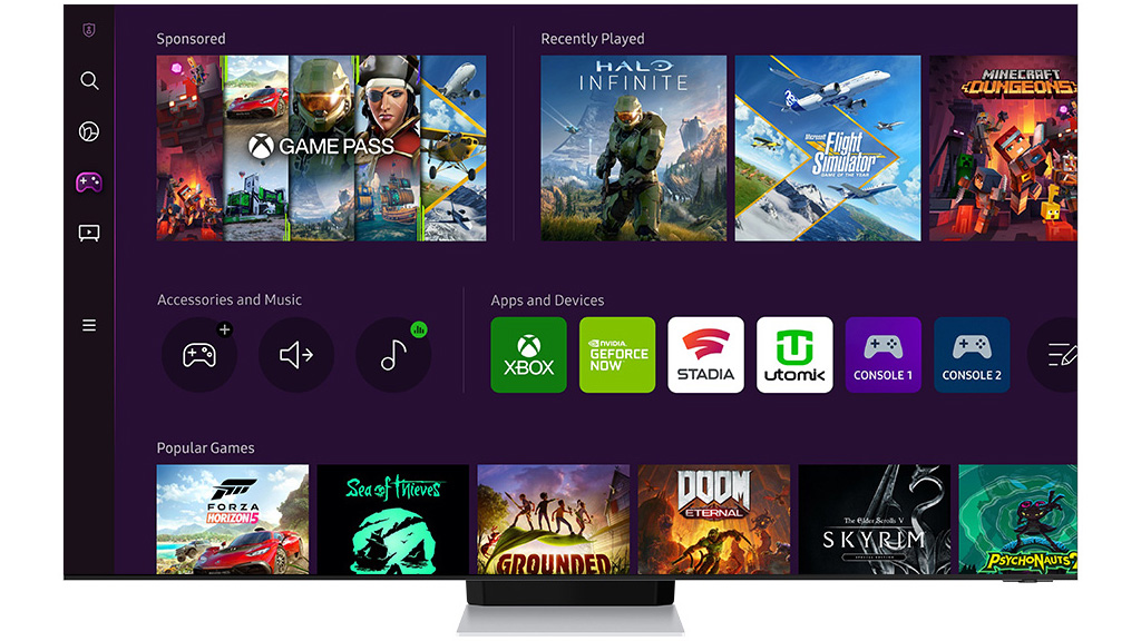 Xbox on Samsung smart television